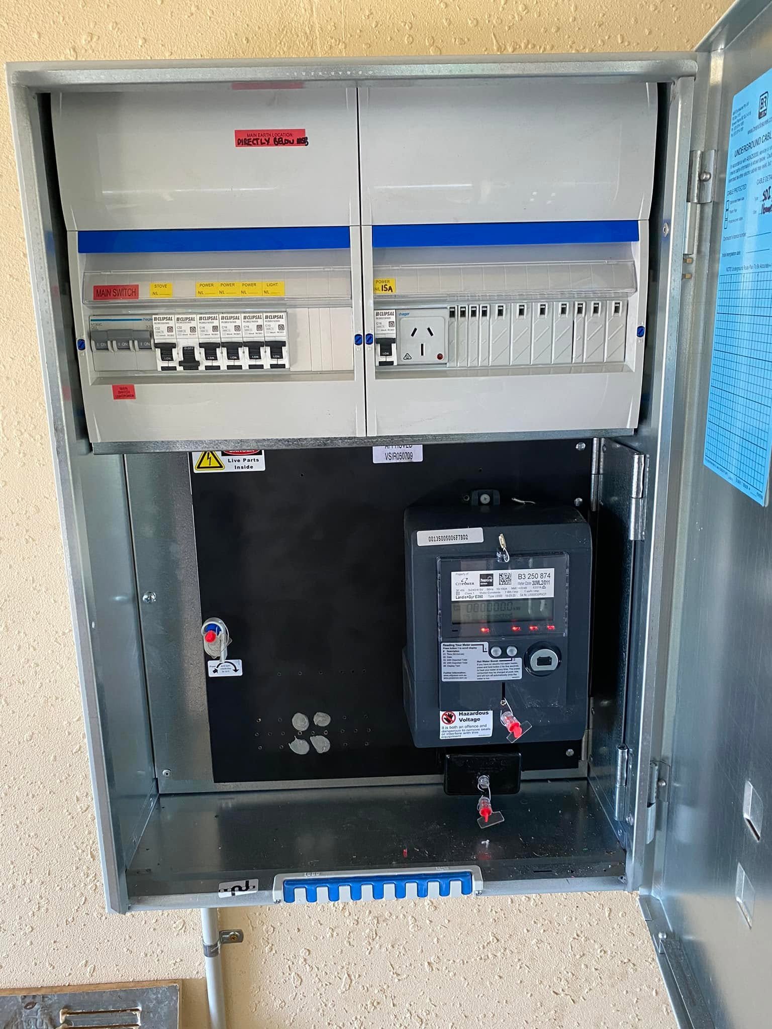 Switchboard and smart meter upgrade